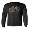superhotapparel Football Star Player Cincinnati Quarterback Burrow Long Sleeve T-Shirt (Black, XX-Large) view 1