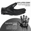 SPORIA Youth Goalie Gloves (Black, 6) view 2