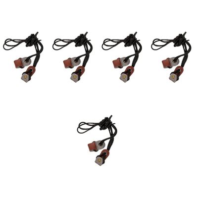 VANZACK 5pcs Leather String Bowstring Installation Tool and Leather Accessory for Easy String Replacement and Alignment Compatible Longbows and Traditional Bows