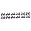 VANZACK 24pcs Rolling Bearings High Speed Integrated Skateboard Wheel Bearing for Smooth Skating Low Noise and High Load Capacity for Skateboard Roller Skating and Scooters view 1