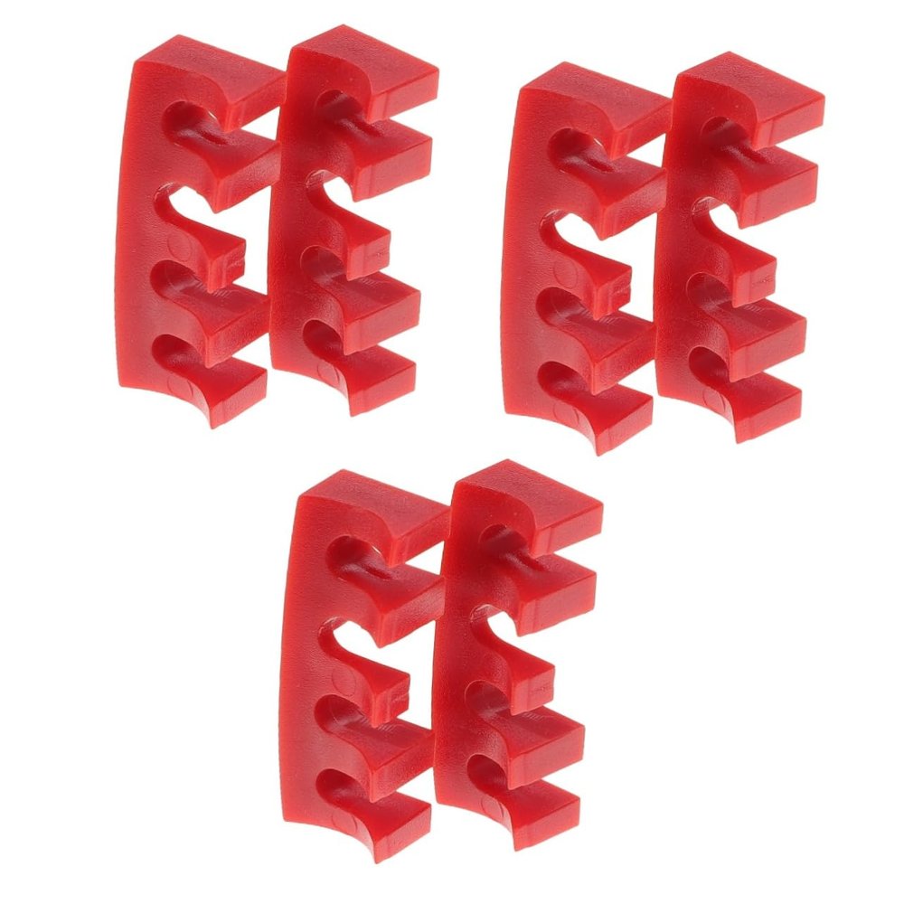 VANZACK 6pcs Badminton Racket Stringing Accessories Stringing Machine Tools Racket Load Spreaders
