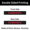 12 Pack Miaozhun Subsonic Magazine Marking Bands Subsonic Ammunition Caliber Identification (Black-Red) view 2