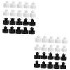 VANZACK 80pcs Water Bottle Replacement Cap Push Pull Design Reusable Sports Cap Sealing Lid for Camping Hiking Outdoor view 1