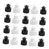 VANZACK 80pcs Water Bottle Replacement Cap Push Pull Design Reusable Sports Cap Sealing Lid for Camping Hiking Outdoor view 3
