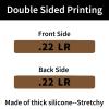 12 Pack Miaozhun .22 LR Magazine Marking Bands .22LR Ammunition Caliber Identification (Coyote Brown-Black) view 2
