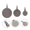 VANZACK 2sets Heavy Duty Targets for Shooting Stainless Steel Targets Rounded Edges Safe for Outdoor Use 3pcs*2 view 3