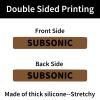 12 Pack Miaozhun Subsonic Magazine Marking Bands Subsonic Ammunition Caliber Identification (Coyote Brown-Black) view 2