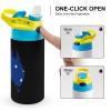Australia Flag Map Stainless Steel Water Bottle Fitness Sports Bottle for Office Outdoor Blue-Color view 4
