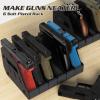 LULACOOL Gun Rack For Pistol, Soft Foam Pistol Holder for Gun Safe, Cabinet, Storage, Handgun Stand Organizer Accessories with 6 Gun Slots.Handgun Rack Stand Display Holder view 3