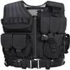 Izgut Light Tactical Vest Black Outdoor Training Vest and Leg Platforms for Adults view 1