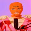 Ski Mask Cunt Smile Face Embroidered Three Hole Balaclava (Neon Pink) view 3
