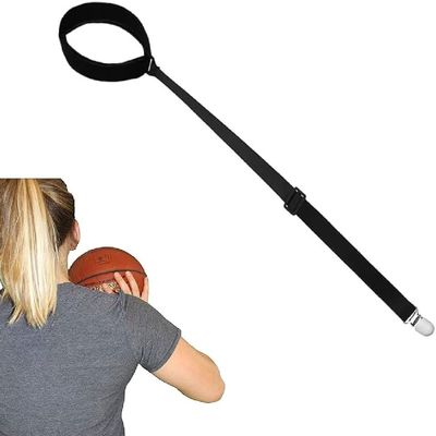 FITONE Straight Shot Basketball Shooting Training Aid Keeps Elbow in & Follow Thru Straight for Kids and Youth Player  Black