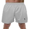 Campus Lab University of Lynchburg Primary Mark Men's Adult Athletic Gym Shorts 7" Inseam, Silver, 2X-Large view 1