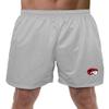 Campus Lab Winston-Salem State University Primary Mark Men's Adult Athletic Gym Shorts 7" Inseam, Silver, 2X-Large view 1