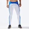 BreakEgg Men's CompressionLeggings Mens Sports Workout Running Tights Pants Cool Dry Active Yoga Leggings Pants (Medium,TW-8602-White) view 2