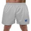 Campus Lab University of Memphis Primary Mark Men's Adult Athletic Gym Shorts 7" Inseam, Silver, Small view 1