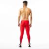 BreakEgg Men's CompressionLeggings Mens Sports Workout Running Tights Pants Cool Dry Active Yoga Leggings Pants (Medium,TW-8601-Red) view 4