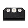Night Fision Standard Height Perfect Dot Tritium Night Sight Set Compatible with Canik Mete SF & TP9 - White Front, White Rear Rings view 1