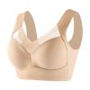 3 Pack Sexy Mesh Sports Bras for Women Plus Size Seamless Smoothing Bra Comfort Wireless Bralette No Wire Padded Bra view 3
