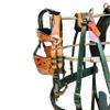 Designer Dual Tone Horse Driving Leather Harness for Single Horse cart with Stainless Steel Hardware (Cob, Olive Green) view 3