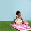 Mud Pie Girls Seersucker Ruffle One Piece Swimsuit; 3-6 Months view 2