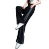 Black Wide-Leg Spring and Autumn Sports Pants Female Small Casual Narrow Straight Loose mop Sweatpants Summer Thin view 4