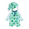 Mud Pie Unisex Kid's Standard Boys Turtle Swim One Piece view 1