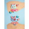 Mud Pie Girls Turtle Applique 2-Piece Swimsuit; 12-18 Months view 2