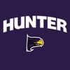 AL03 - Hunter College Hawks Arch Logo Long Sleeve T Shirt - Large - Purple view 3
