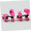 Sosoport 2pairs Skate Toe Stops Replacement Wear-Resistant Toe Stops for Roller Skates Adjustable Height for Indoor Outdoor Use view 3