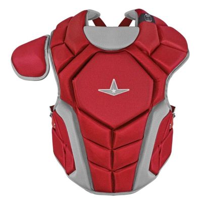 All Star Top Star NOCSAE Certified Baseball Catcher's Chest Protector - Ages 9-12
