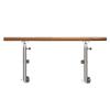 Adjustable Dancing Pole Movable Practical Ballet Barre Independent Solid Wood Ballet Bar for Adults and Children view 1