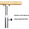 Dance Bar, Ballet Bar, Ballet Bar, Dance Bar, Mobile Bar, Fitness Free-Standing, Adjustable Adult Child Household Bar, Stretching, Folding (White. 1M) (White. 1.5M) (White. 1.5M) view 2