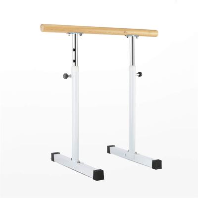 Ballet Barre Bar Portable Ballet Bar Mobile Dancing Stretching Ballet for Home School Adjustable Fitness Practise Ballet Barre with Non Slip Rubber Feet ()
