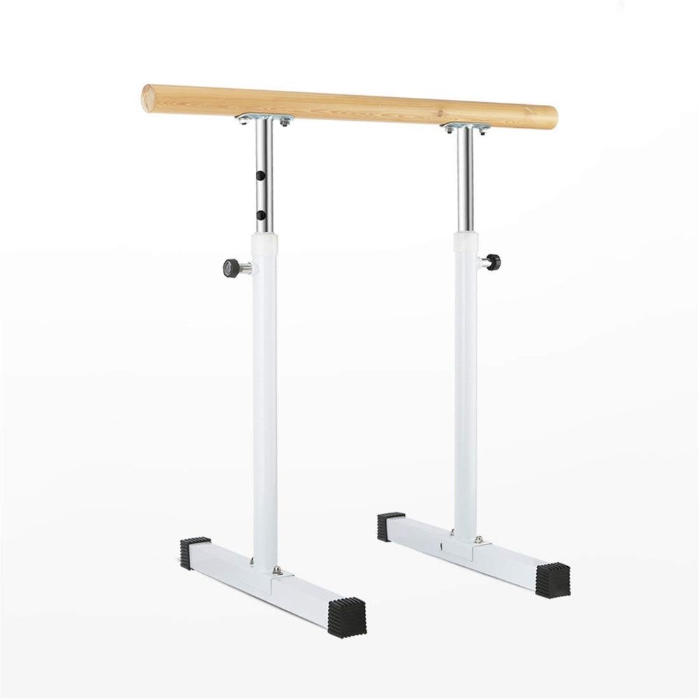 Ballet Barre Bar Portable Ballet Bar Mobile Dancing Stretching Ballet for Home School Adjustable Fitness Practise Ballet Barre with Non Slip Rubber Feet ()