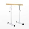 Ballet Barre Bar Portable Ballet Bar Mobile Dancing Stretching Ballet for Home School Adjustable Fitness Practise Ballet Barre with Non Slip Rubber Feet () view 1