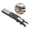 Sosoport 2pcs Portable Ice Skate Sharpener Tool Multi-Purpose Grindstone for Ice Shoes Reusable Edge Maintenance for Skiers Hockey Players Easy to Use for All Skill Levels view 2