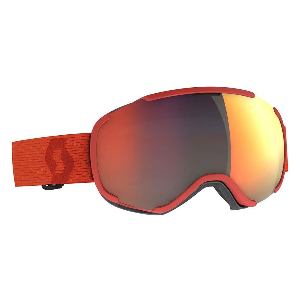 SCOTT Faze II Goggles Rust Red Illuminator Blue Chrome