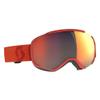 SCOTT Faze II Goggles Rust Red Illuminator Blue Chrome view 1