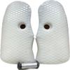 Goliath Grips - Bond Arms Derringer Grips - Diamond Hatched - Resin Polymer - Made in USA - Cowboy - Roughneck - Texan etc., Black (White, Diamond Hatched) view 1