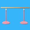 Dance Bar, Ballet Bar, Ballet Bar, Dance Bar, with Non-Slip, Adjustable Stretching Bars Stand for Children and Adults (White. 1.5m) (White. 1.5m) (Pink 1.5m) view 1