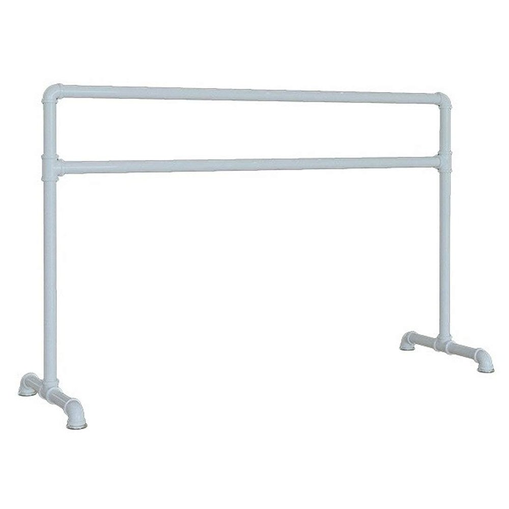 Ballet Barre Bar, Adult Child Household Leg Press, Mobile Dance Bar, Freestanding, Portable, Height Adjustable - White (Color : B) (B) (B)