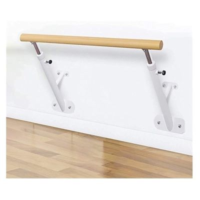 Ballet Barre Wall-Mounted, Pink Ballet Equipment for Kids and Adults, Height Adjustable Fitness Dancing Stretching Bar for Home (Size : 1.5 m) ()