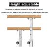 Ballet Barre Wall-Mounted, Pink Ballet Equipment for Kids and Adults, Height Adjustable Fitness Dancing Stretching Bar for Home (Size : 1.5 m) () view 3