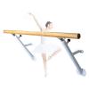 Wall Mounted Ballet Barre Stick, Height Adjustable Solid Wood Dance Pole, Jazz Fitness Ballet Bar for Home and Studio (Color : White, Size : 1 m) (White 1.5 m) view 1