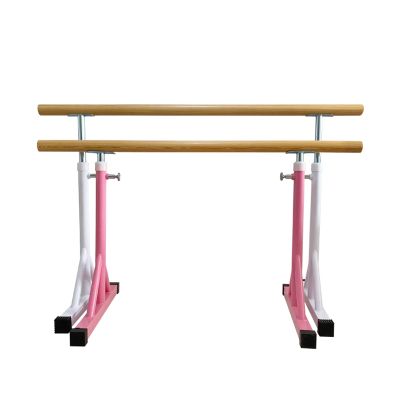 Outdoor Portable Ballet Barre, for Home Studio Wooden Single Bar Freestanding Adjustable Ballet Bar for Dance Stretching(Size:100CM,Color:White) (White 100CM) (Pink 100CM) (Pink 100CM)