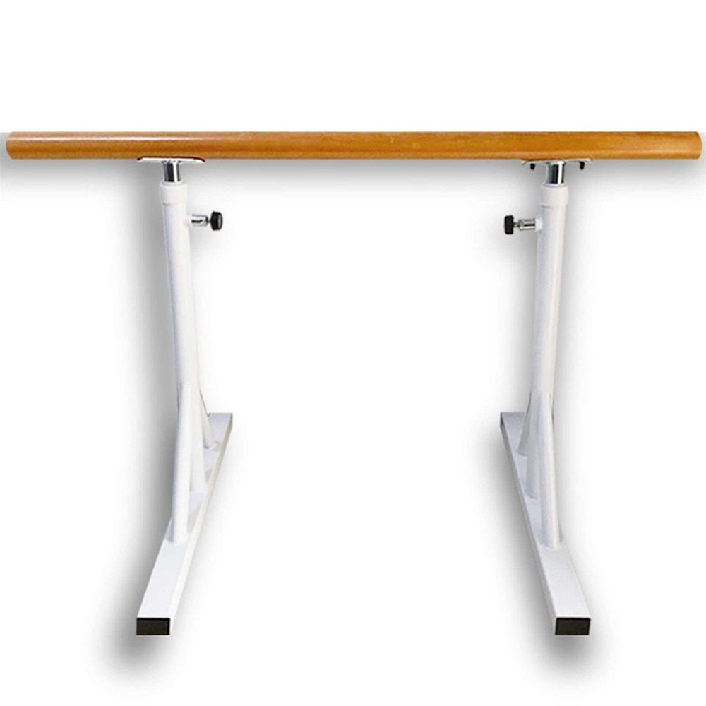 Mobile Ballet Barre Freestanding Stretch Bar Adjustable Heavy Duty Dancing Bar for Home School Fitness Bar with Non-Slip Stand (Size : 1.5M) (1.5M) ()