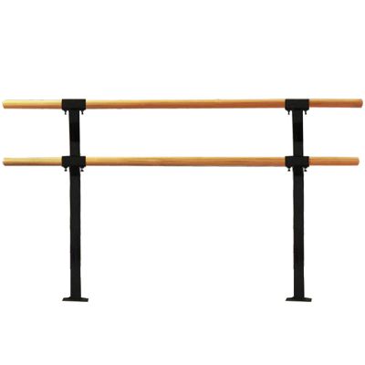 Outdoor Wall Mounted Ballet Barre, 1.5M Double Dance Barre Bar Wood Dance Equipment for Indoor Use Dance Classroom(Size:150CM,Color:A) (A 150CM) (A 150CM) (A 150CM)