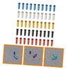 Sosoport 400pcs Brake Cables End Caps Bike Wire End Tips Fit for Road Brake Cable Housing Wire Tool view 2