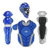 All-Star Top Star Series Baseball Catching Equipment Kit, Meets NOCSAE Standard - Ages 7 to 9, Royal Blue